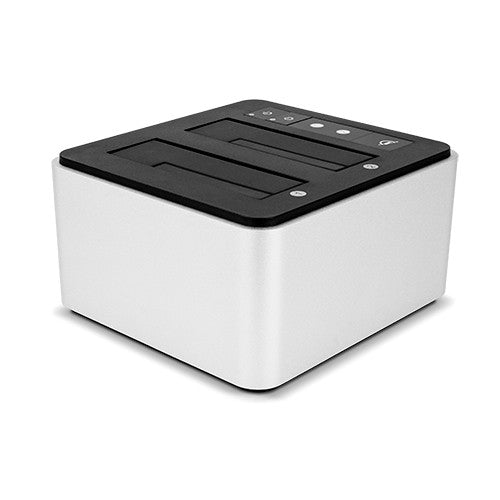 OWC USB-C Drive Dock - Dual Drive Bay Solution with USB 3.1 Gen 2. For 2.5 Inch and 3.5-inch SATA Drives OWC USB-C Drive Dock - Dual Drive Bay Solution with USB 3.1 Gen 2. For 2.5 Inch and 3.5-inch SATA Drives